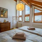 Tatil Evi Exklusives Josenhaus Mit See- Und Alpenblick & Gartensauna